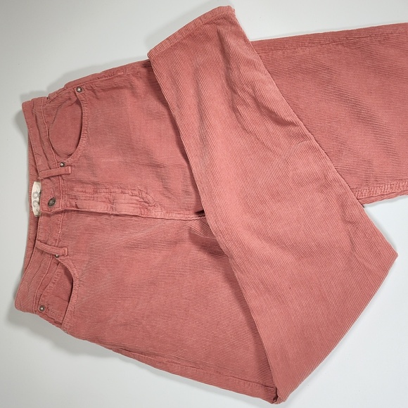 Free People We the Free pink corduroy high rise pants 28 - Picture 1 of 8